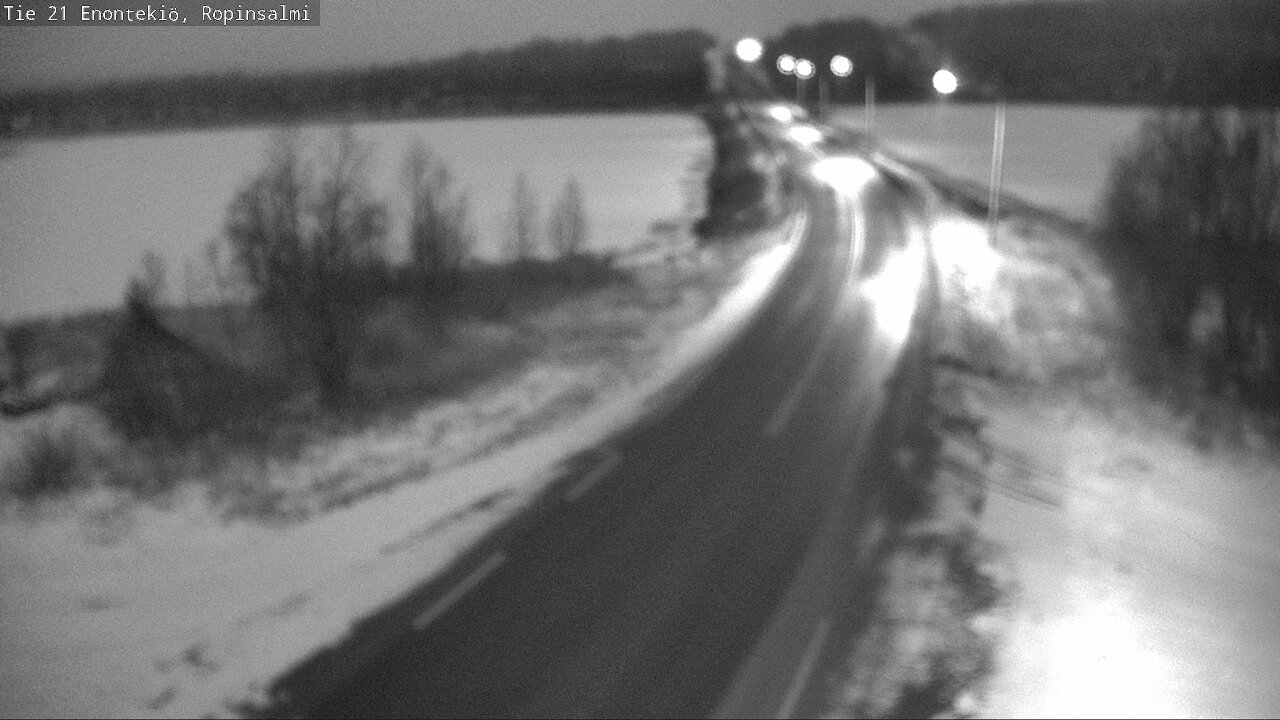 Kelikamerat Kuva Tie 21 Enontekiö, Ropinsalmi, Enontekiö, Lappi