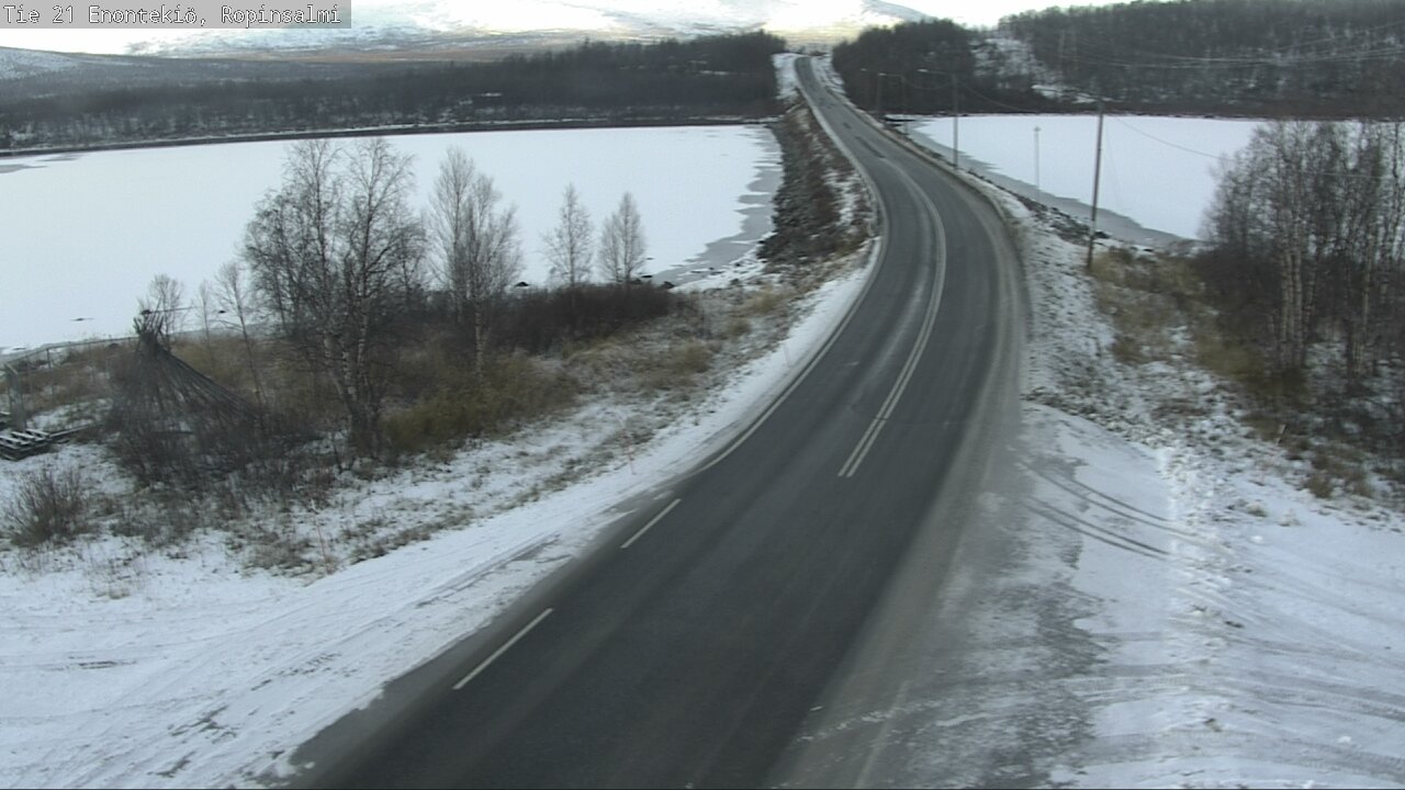 Kelikamerat Kuva Tie 21 Enontekiö, Ropinsalmi, Enontekiö, Lappi