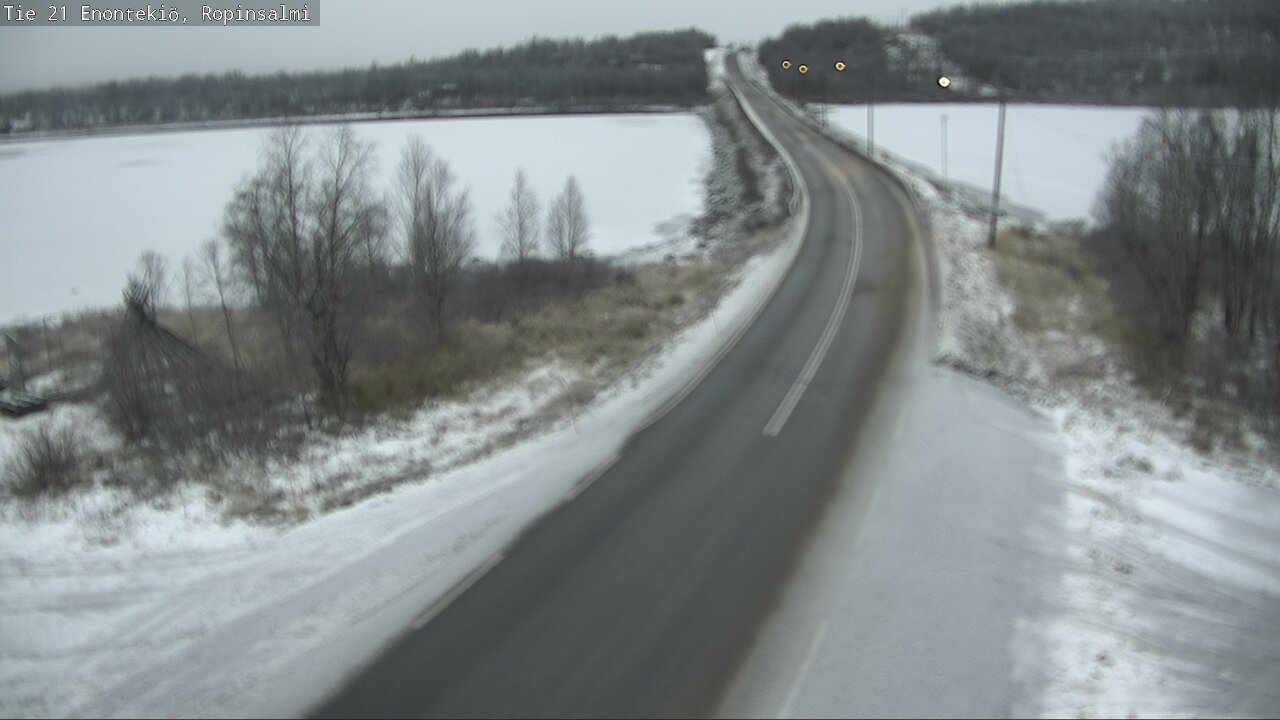 Kelikamerat Kuva Tie 21 Enontekiö, Ropinsalmi, Enontekiö, Lappi