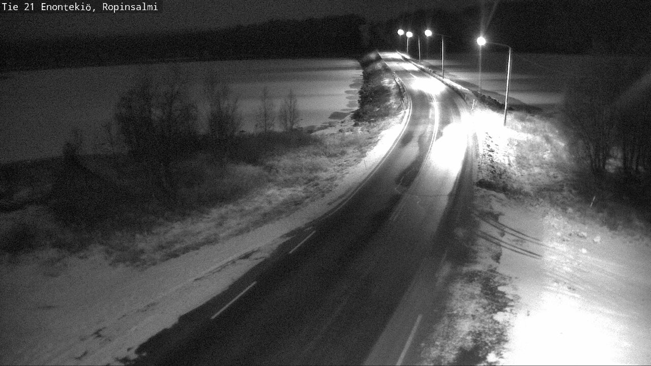 Kelikamerat Kuva Tie 21 Enontekiö, Ropinsalmi, Enontekiö, Lappi