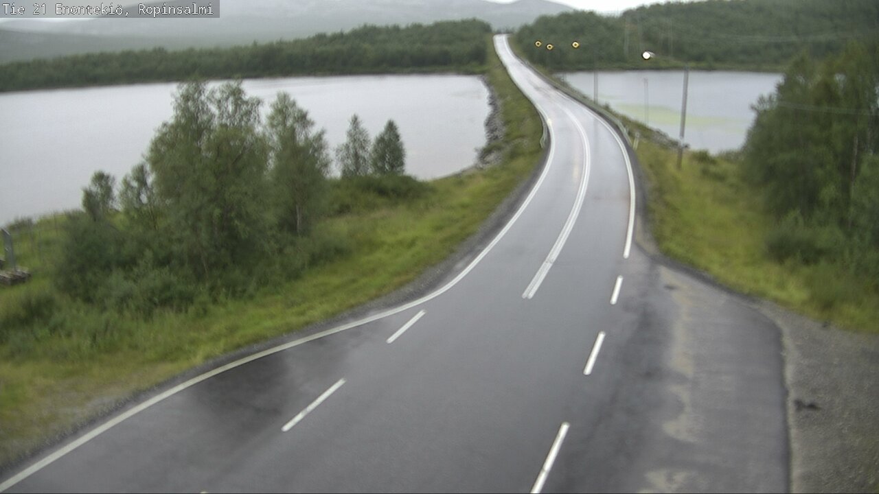 Kelikamerat Kuva Tie 21 Enontekiö, Ropinsalmi, Enontekiö, Lappi