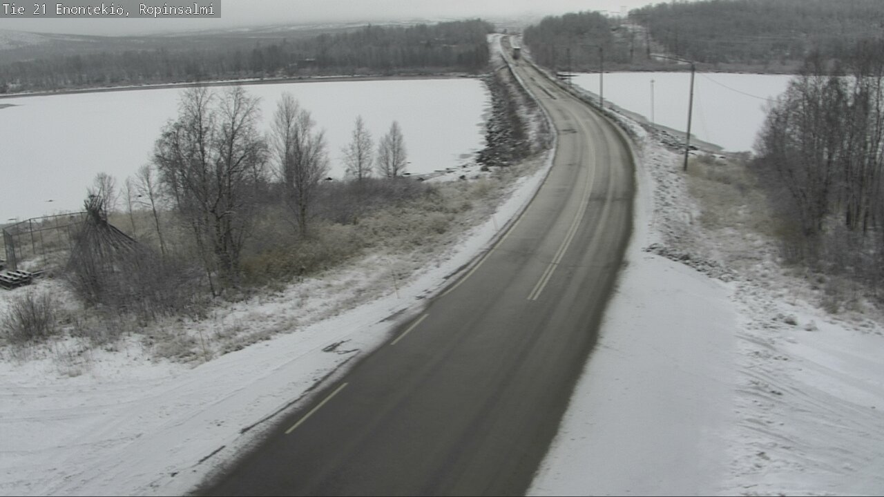 Kelikamerat Kuva Tie 21 Enontekiö, Ropinsalmi, Enontekiö, Lappi