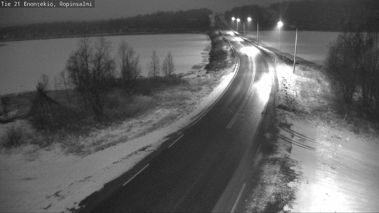 Kelikamerat Kuva Tie 21 Enontekiö, Ropinsalmi, Enontekiö, Lappi