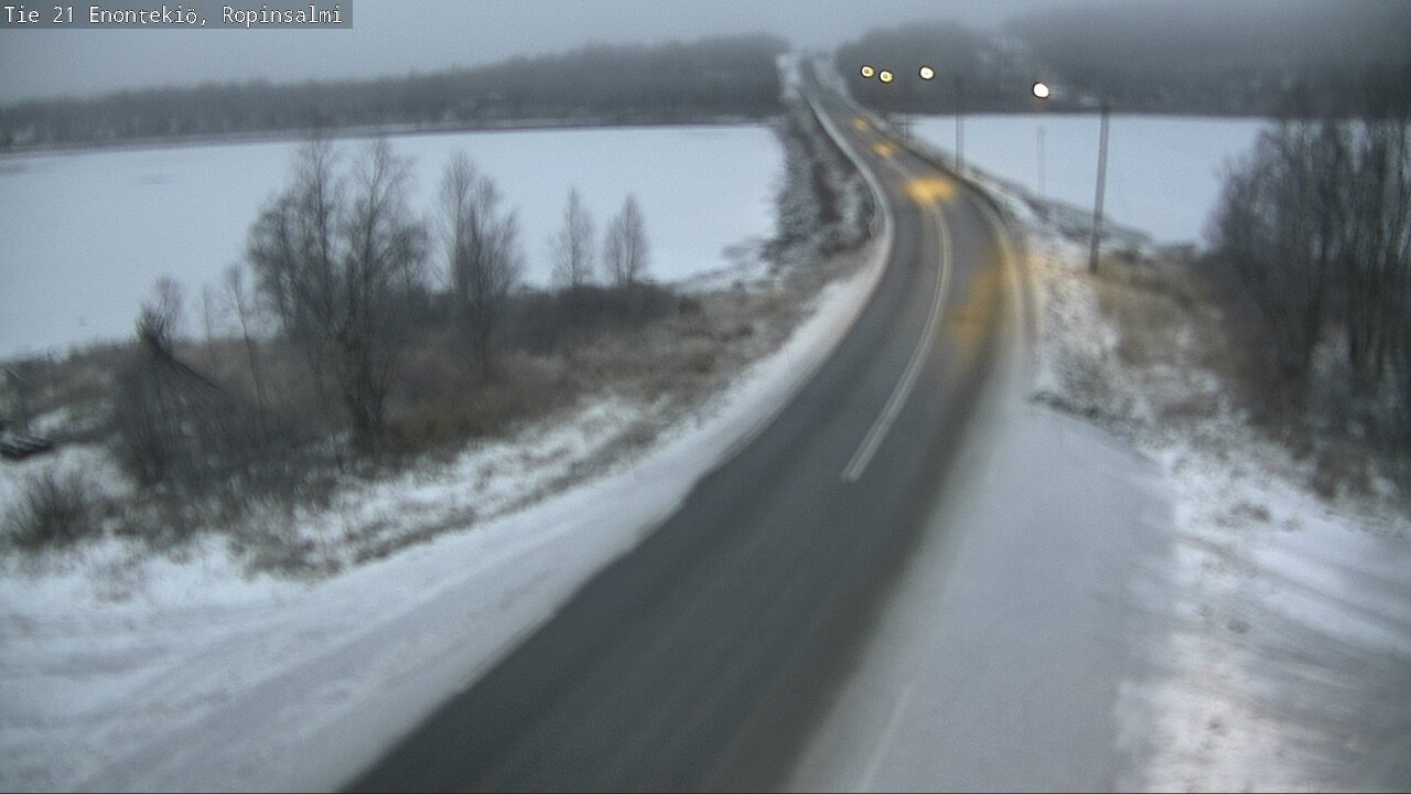 Kelikamerat Kuva Tie 21 Enontekiö, Ropinsalmi, Enontekiö, Lappi
