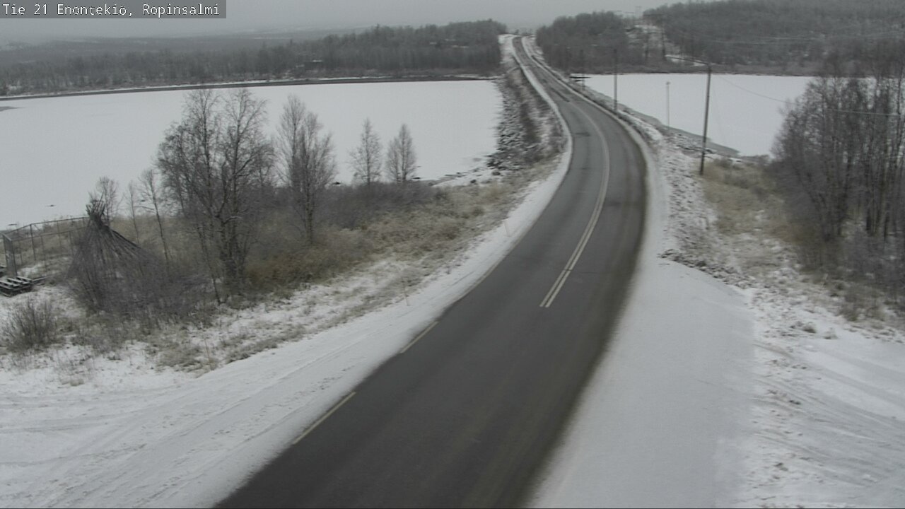 Kelikamerat Kuva Tie 21 Enontekiö, Ropinsalmi, Enontekiö, Lappi