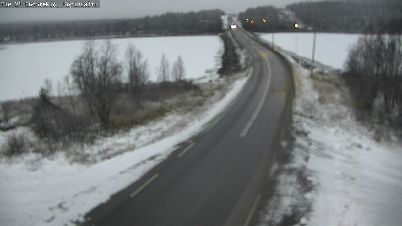 Kelikamerat Kuva Tie 21 Enontekiö, Ropinsalmi, Enontekiö, Lappi