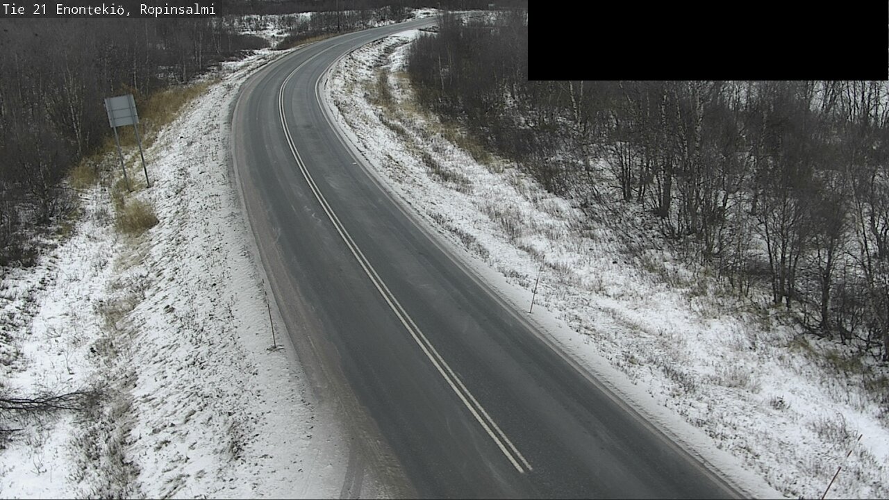 Kelikamerat Kuva Tie 21 Enontekiö, Ropinsalmi, Enontekiö, Lappi