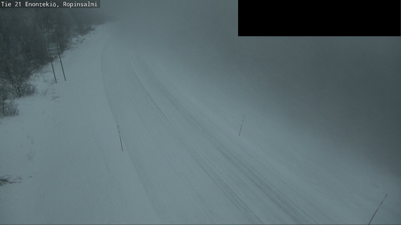 Kelikamerat Kuva Tie 21 Enontekiö, Ropinsalmi, Enontekiö, Lappi