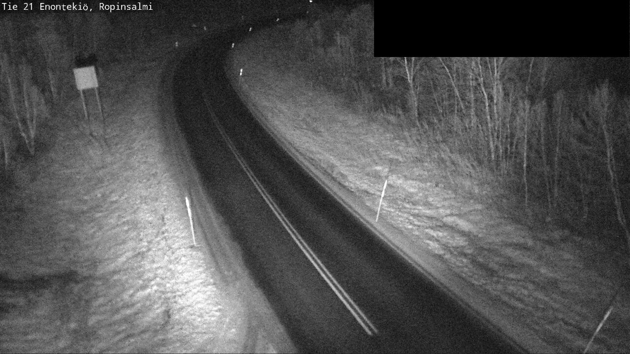 Kelikamerat Kuva Tie 21 Enontekiö, Ropinsalmi, Enontekiö, Lappi