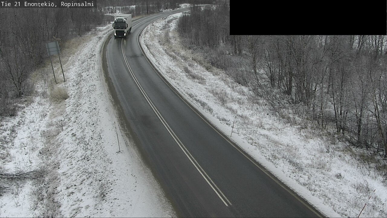 Kelikamerat Kuva Tie 21 Enontekiö, Ropinsalmi, Enontekiö, Lappi