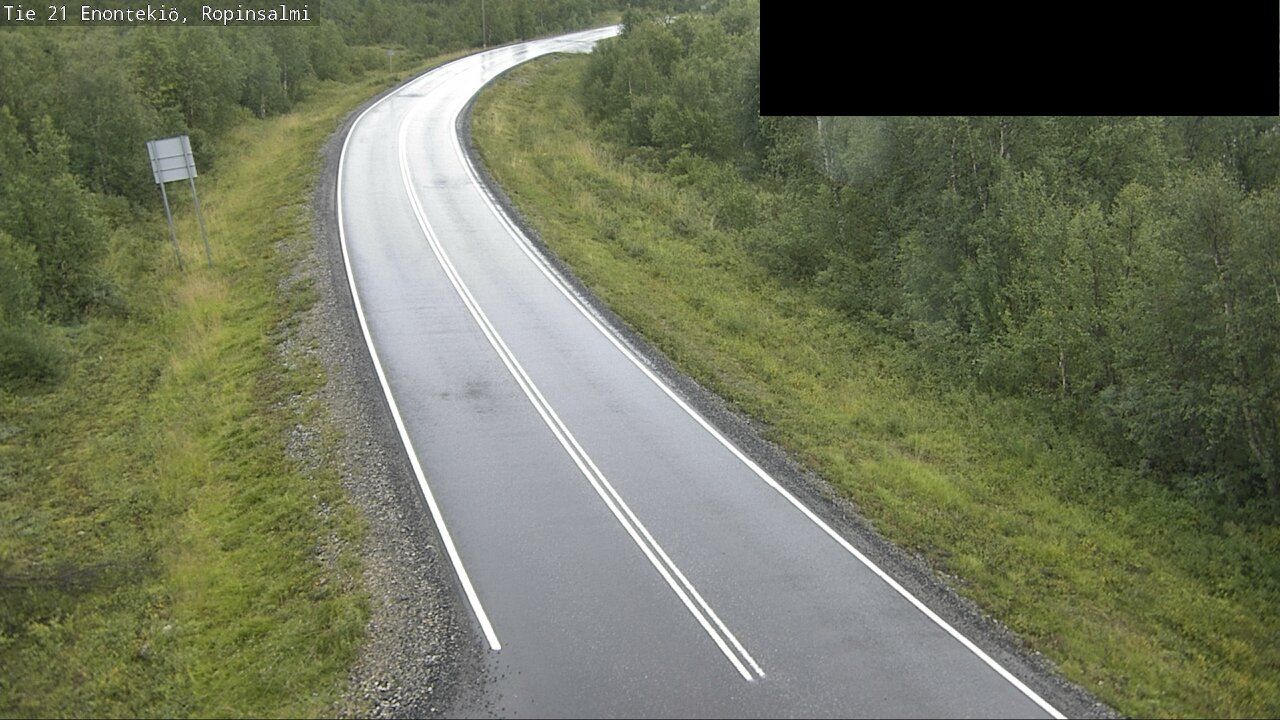 Kelikamerat Kuva Tie 21 Enontekiö, Ropinsalmi, Enontekiö, Lappi