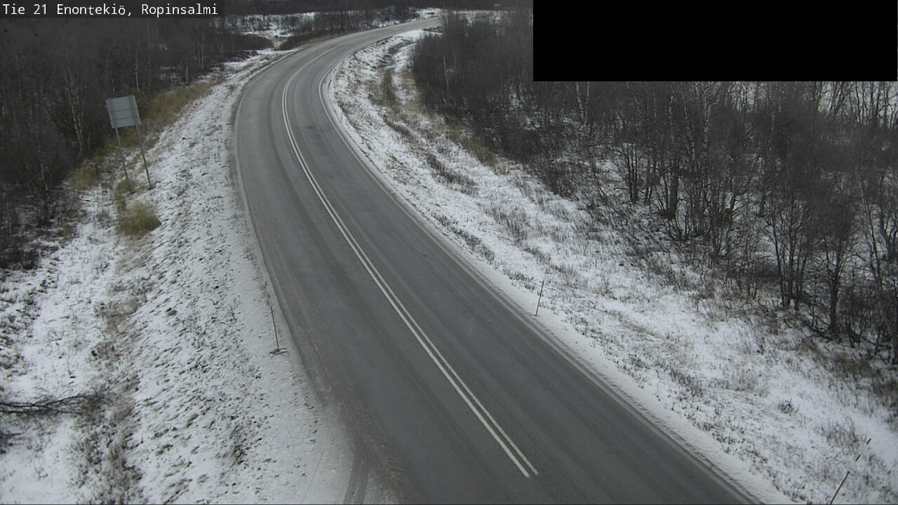 Kelikamerat Kuva Tie 21 Enontekiö, Ropinsalmi, Enontekiö, Lappi