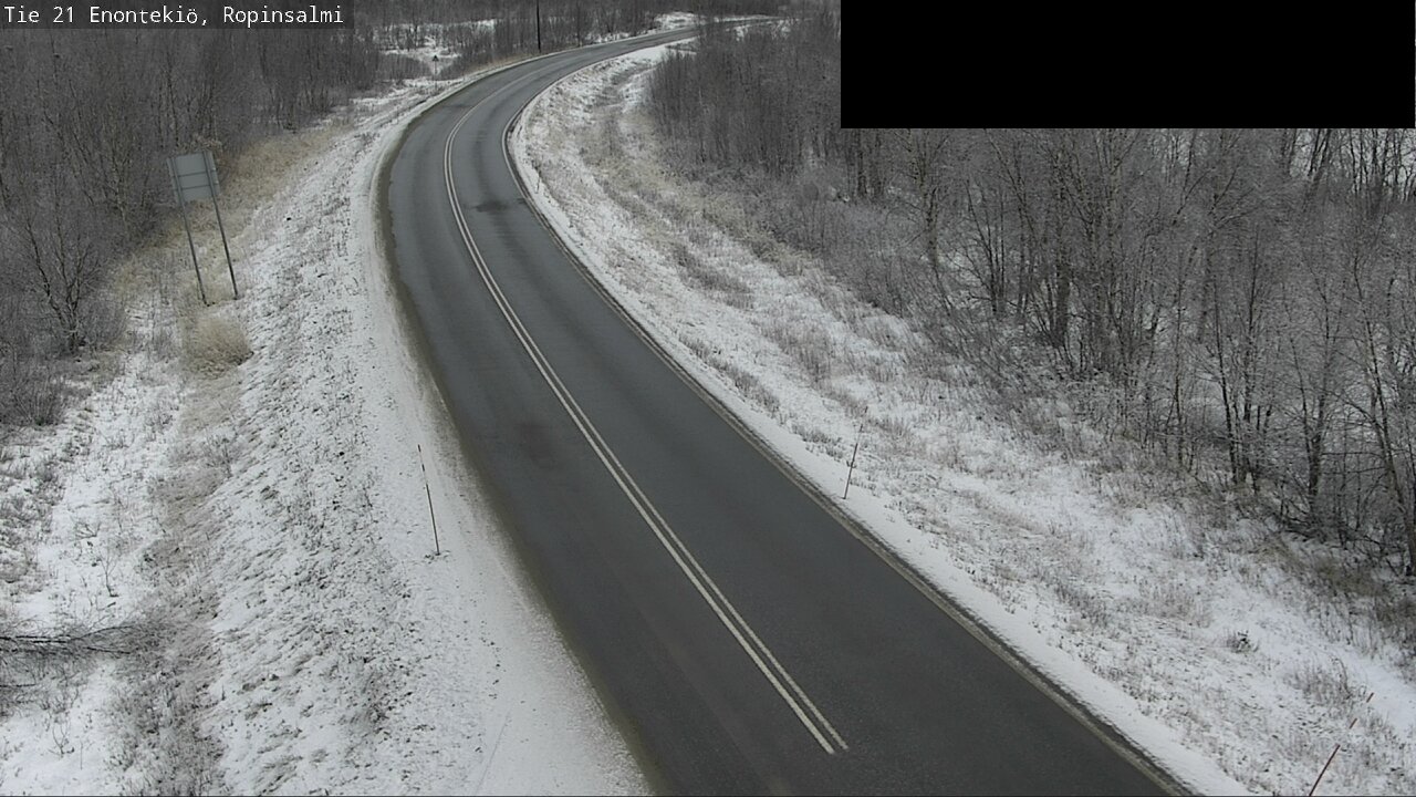 Kelikamerat Kuva Tie 21 Enontekiö, Ropinsalmi, Enontekiö, Lappi