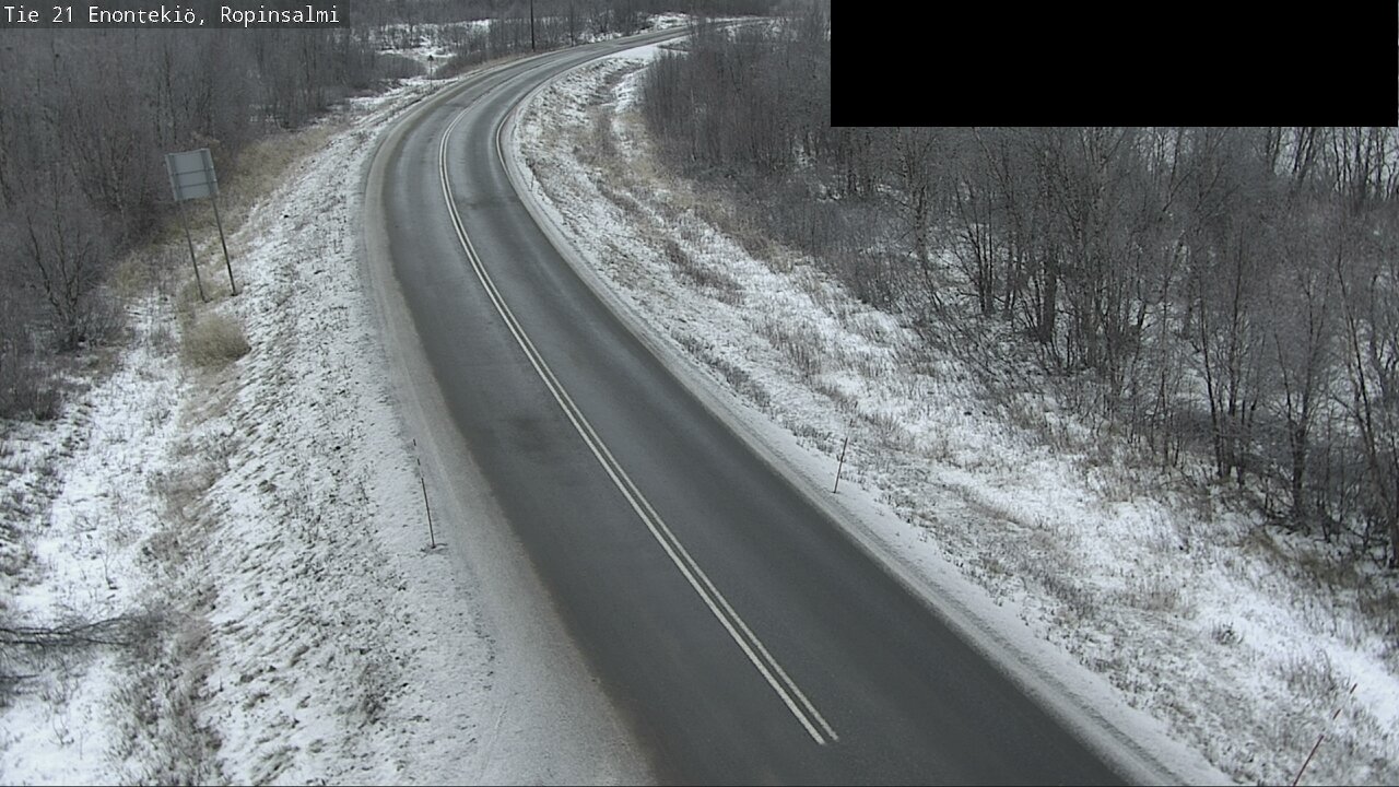 Kelikamerat Kuva Tie 21 Enontekiö, Ropinsalmi, Enontekiö, Lappi