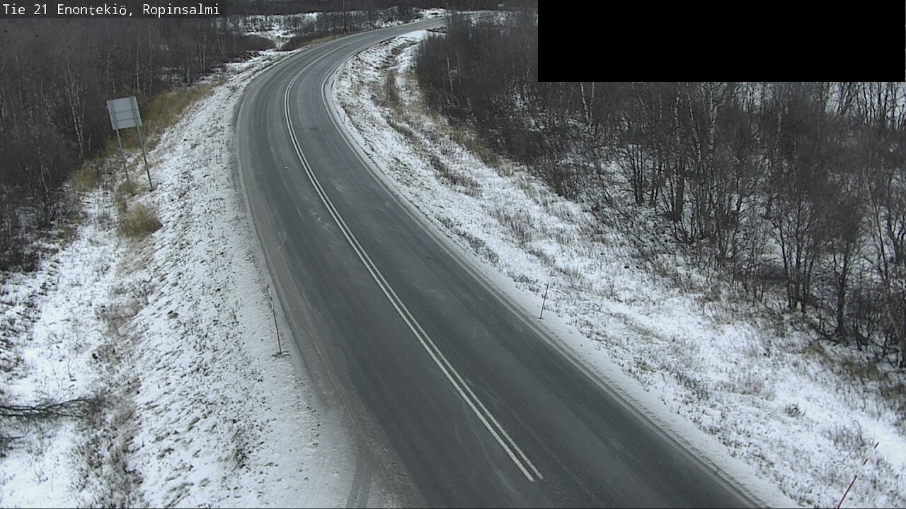 Kelikamerat Kuva Tie 21 Enontekiö, Ropinsalmi, Enontekiö, Lappi