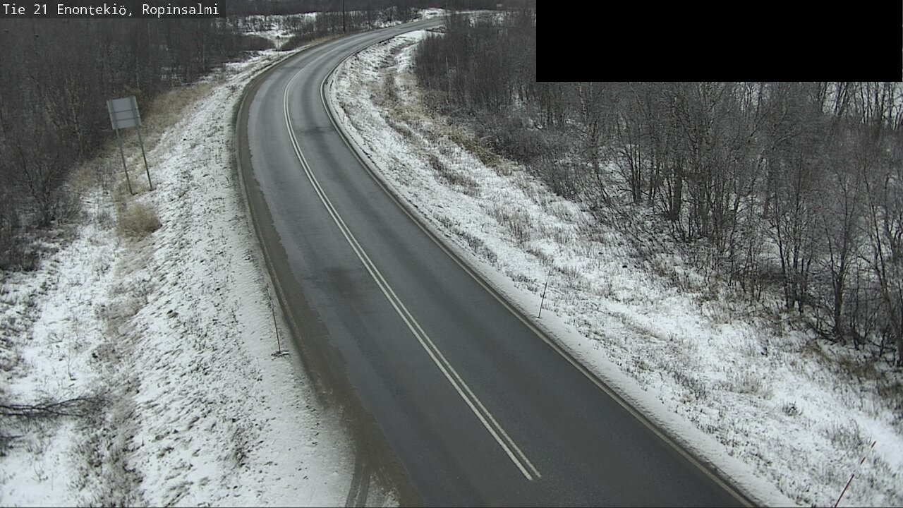 Kelikamerat Kuva Tie 21 Enontekiö, Ropinsalmi, Enontekiö, Lappi