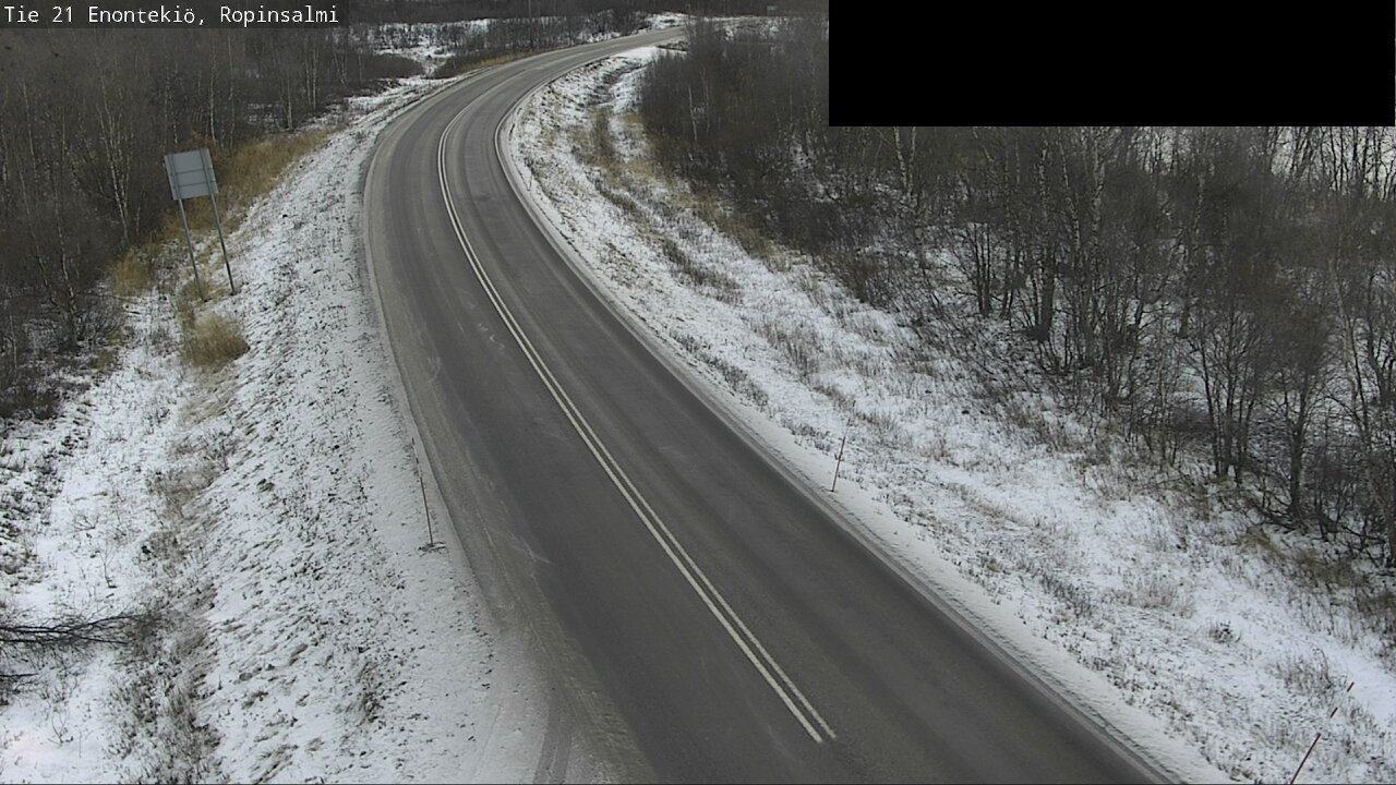 Kelikamerat Kuva Tie 21 Enontekiö, Ropinsalmi, Enontekiö, Lappi