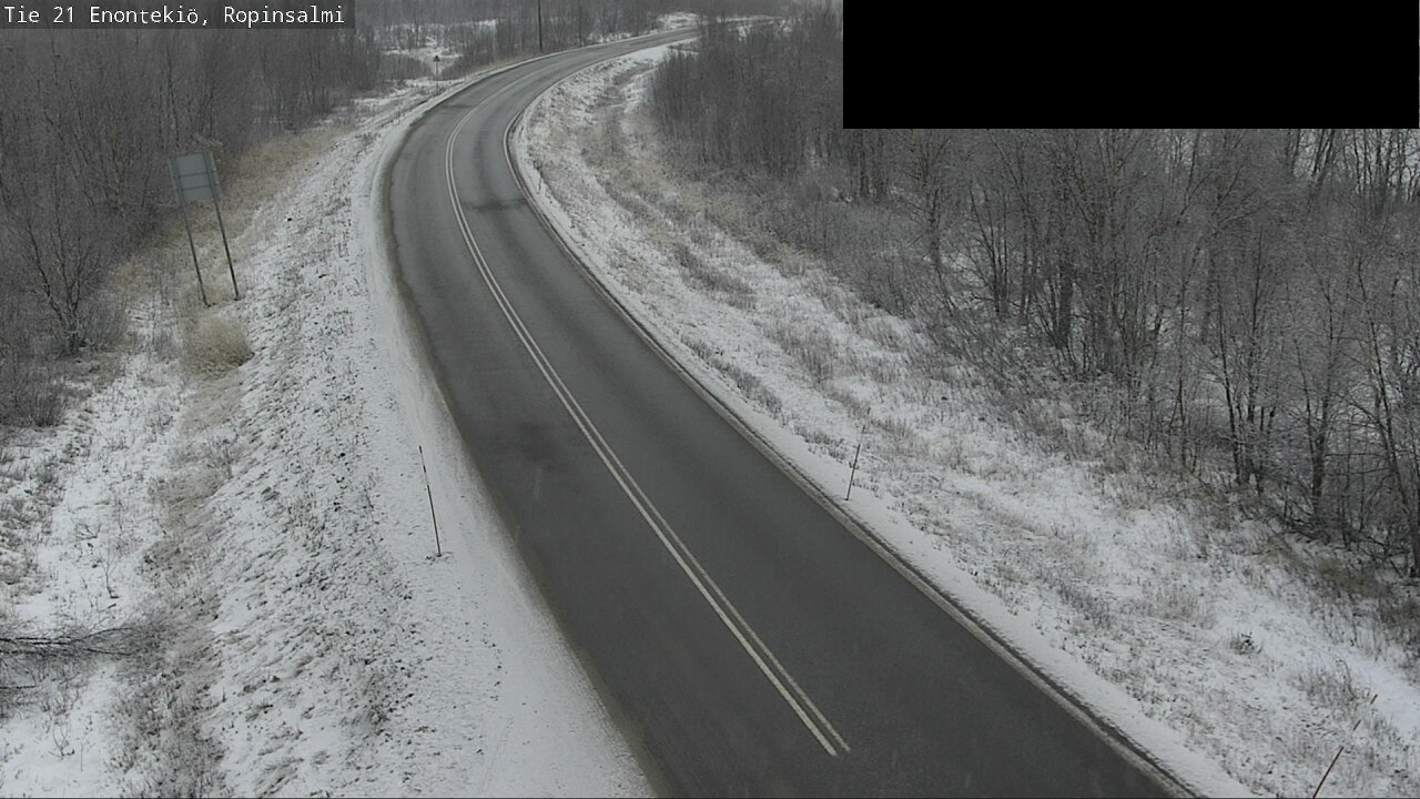 Kelikamerat Kuva Tie 21 Enontekiö, Ropinsalmi, Enontekiö, Lappi