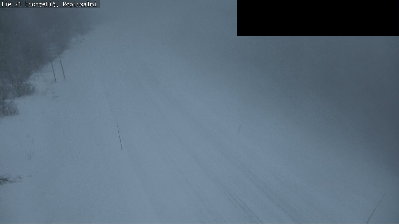 Kelikamerat Kuva Tie 21 Enontekiö, Ropinsalmi, Enontekiö, Lappi