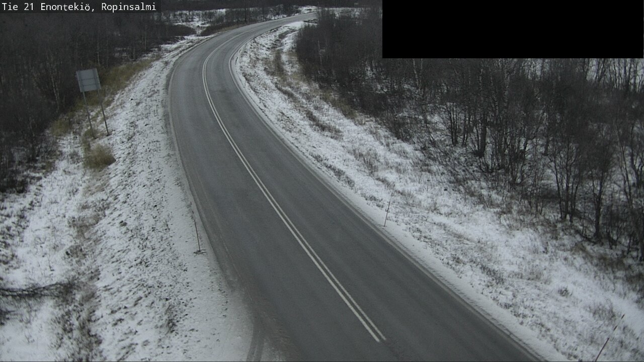 Kelikamerat Kuva Tie 21 Enontekiö, Ropinsalmi, Enontekiö, Lappi