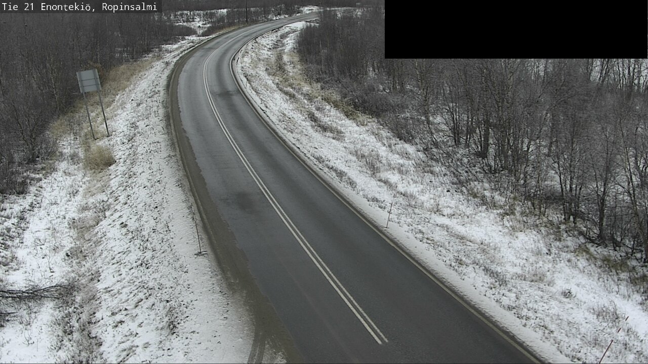 Kelikamerat Kuva Tie 21 Enontekiö, Ropinsalmi, Enontekiö, Lappi