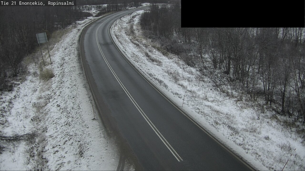 Kelikamerat Kuva Tie 21 Enontekiö, Ropinsalmi, Enontekiö, Lappi