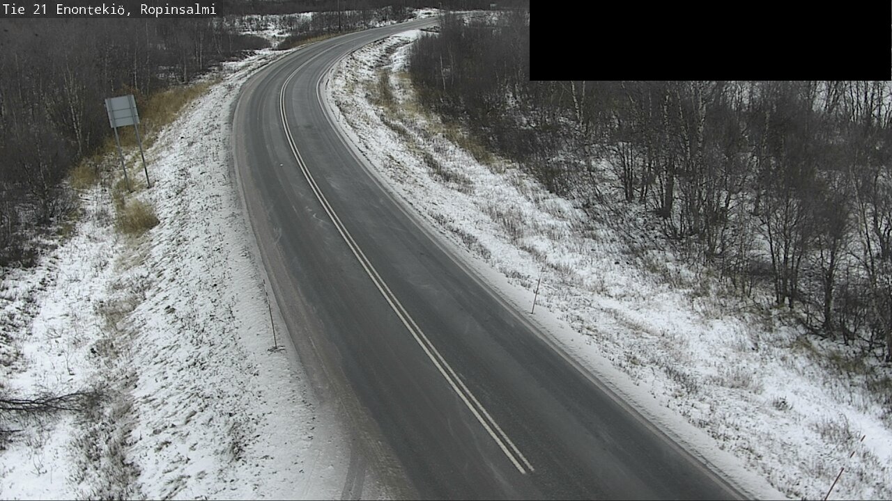 Kelikamerat Kuva Tie 21 Enontekiö, Ropinsalmi, Enontekiö, Lappi