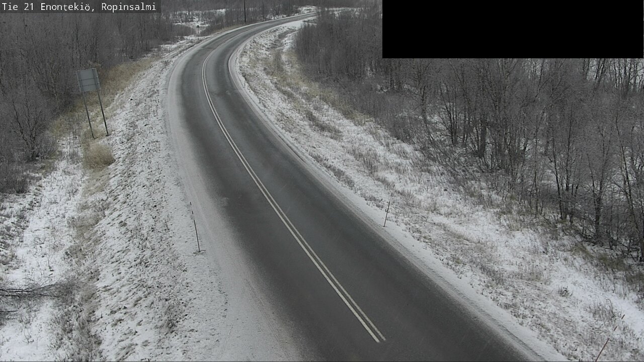 Kelikamerat Kuva Tie 21 Enontekiö, Ropinsalmi, Enontekiö, Lappi