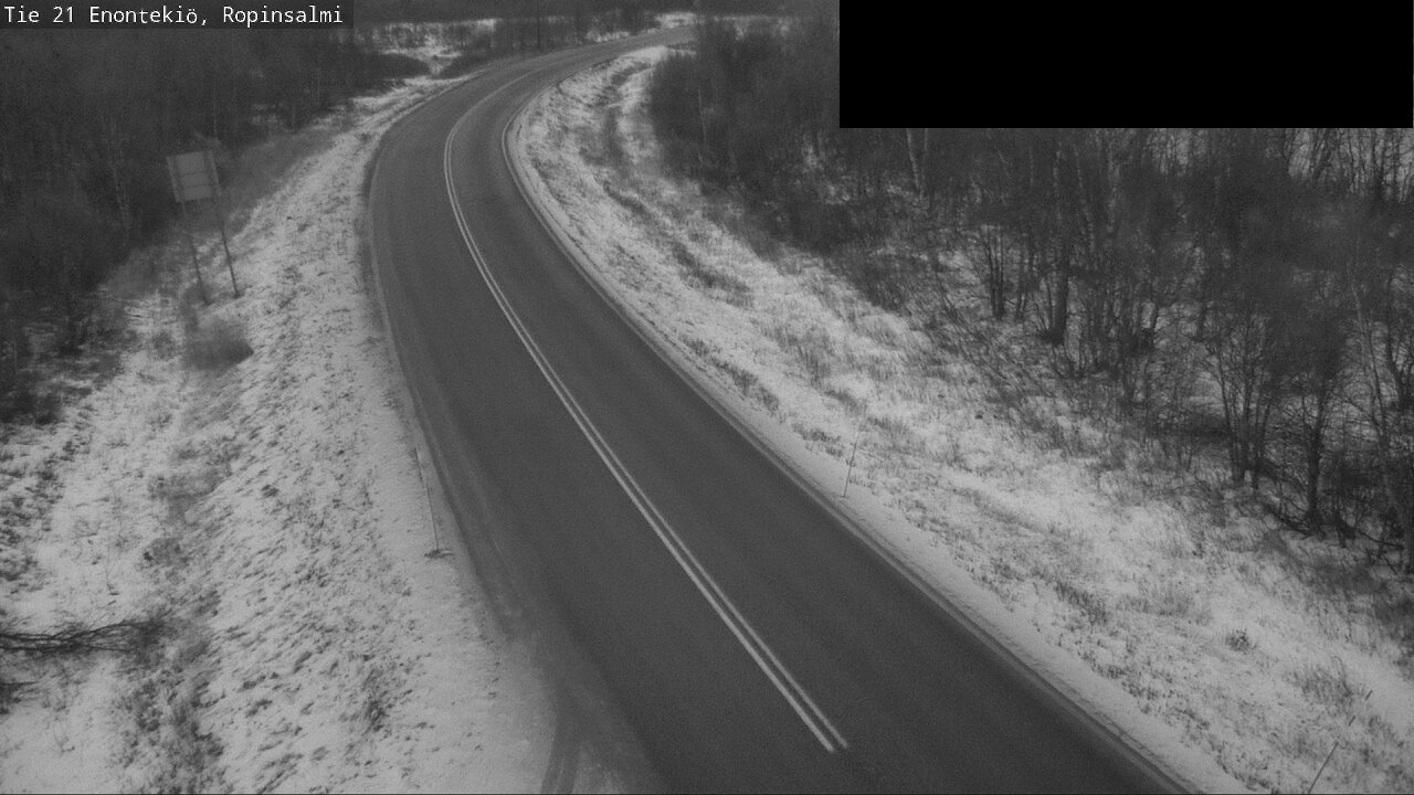 Kelikamerat Kuva Tie 21 Enontekiö, Ropinsalmi, Enontekiö, Lappi