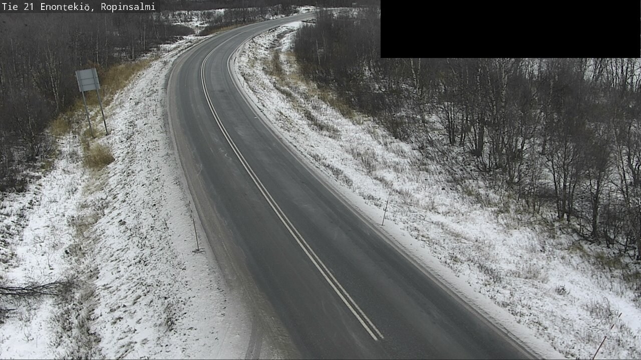 Kelikamerat Kuva Tie 21 Enontekiö, Ropinsalmi, Enontekiö, Lappi