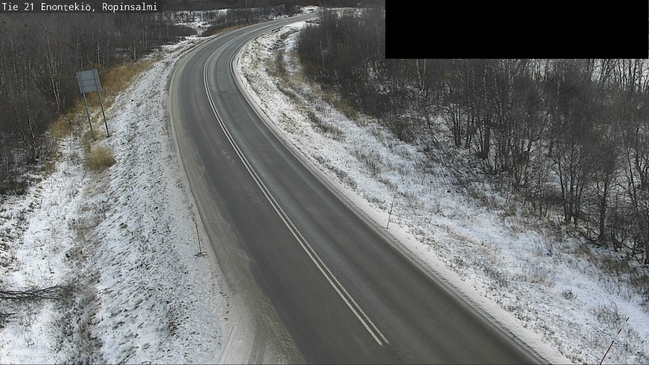 Kelikamerat Kuva Tie 21 Enontekiö, Ropinsalmi, Enontekiö, Lappi