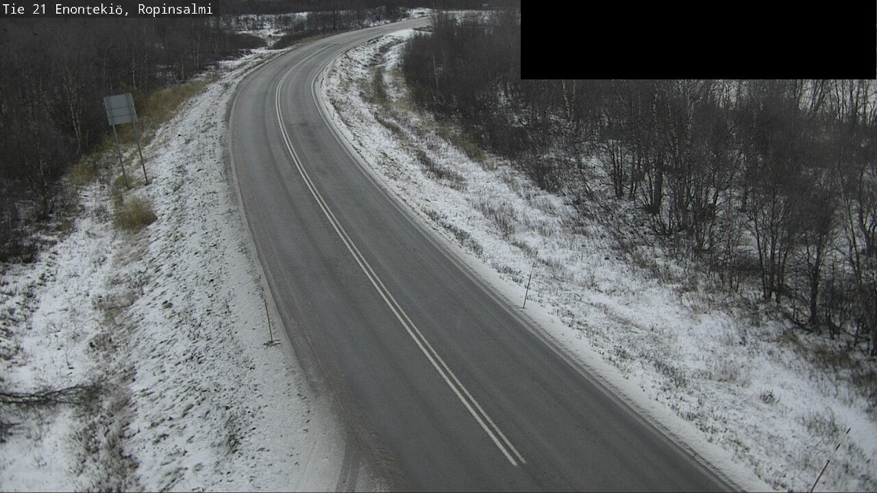 Kelikamerat Kuva Tie 21 Enontekiö, Ropinsalmi, Enontekiö, Lappi