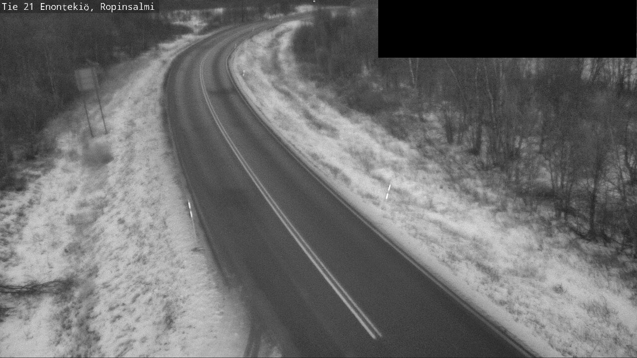 Kelikamerat Kuva Tie 21 Enontekiö, Ropinsalmi, Enontekiö, Lappi