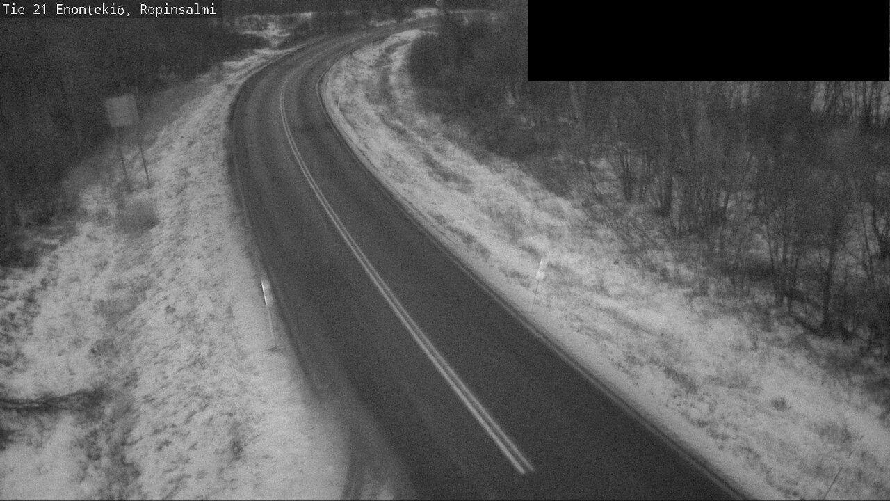 Kelikamerat Kuva Tie 21 Enontekiö, Ropinsalmi, Enontekiö, Lappi