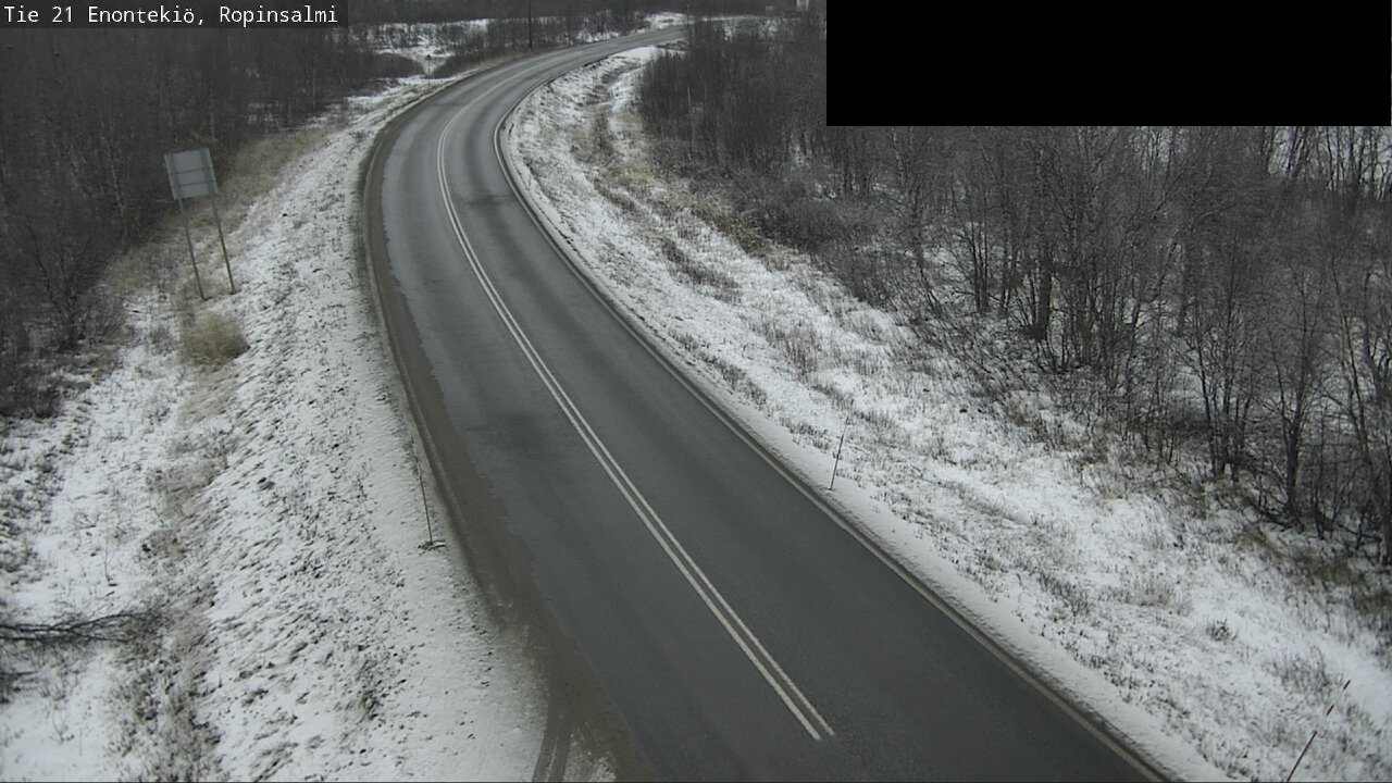 Kelikamerat Kuva Tie 21 Enontekiö, Ropinsalmi, Enontekiö, Lappi