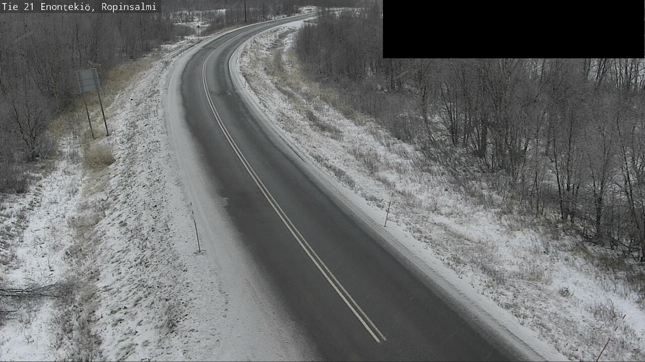 Kelikamerat Kuva Tie 21 Enontekiö, Ropinsalmi, Enontekiö, Lappi