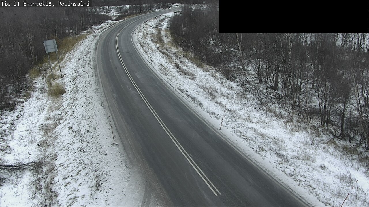 Kelikamerat Kuva Tie 21 Enontekiö, Ropinsalmi, Enontekiö, Lappi