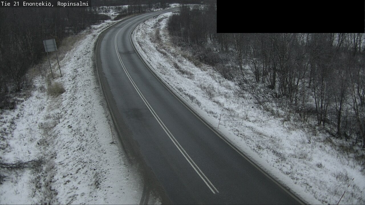 Kelikamerat Kuva Tie 21 Enontekiö, Ropinsalmi, Enontekiö, Lappi