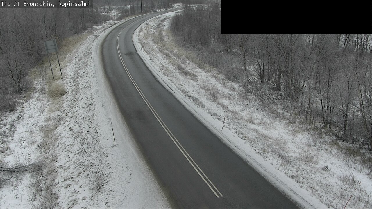 Kelikamerat Kuva Tie 21 Enontekiö, Ropinsalmi, Enontekiö, Lappi