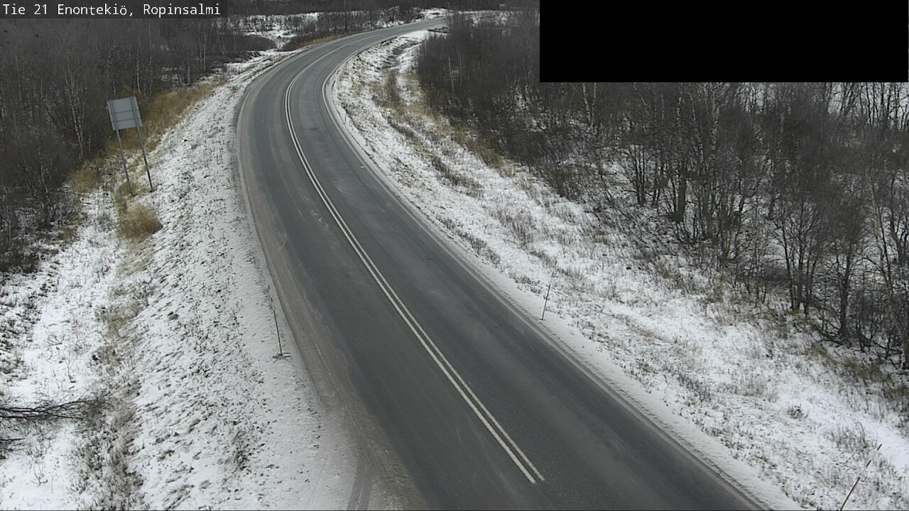 Kelikamerat Kuva Tie 21 Enontekiö, Ropinsalmi, Enontekiö, Lappi