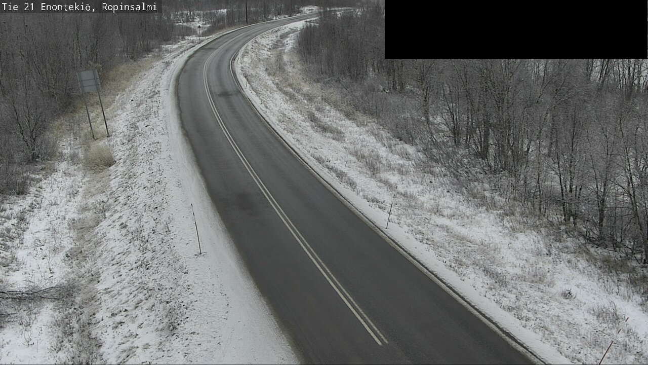 Kelikamerat Kuva Tie 21 Enontekiö, Ropinsalmi, Enontekiö, Lappi