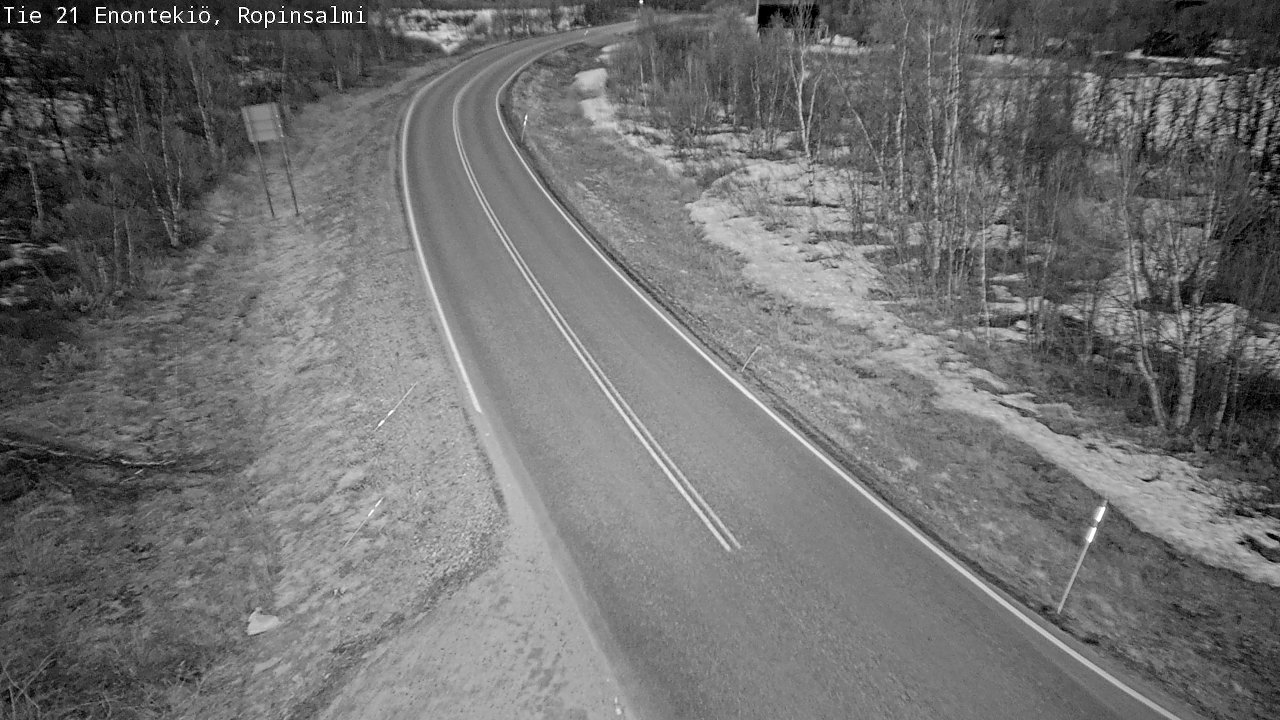 Kelikamerat Kuva Tie 21 Enontekiö, Ropinsalmi, Enontekiö, Lappi