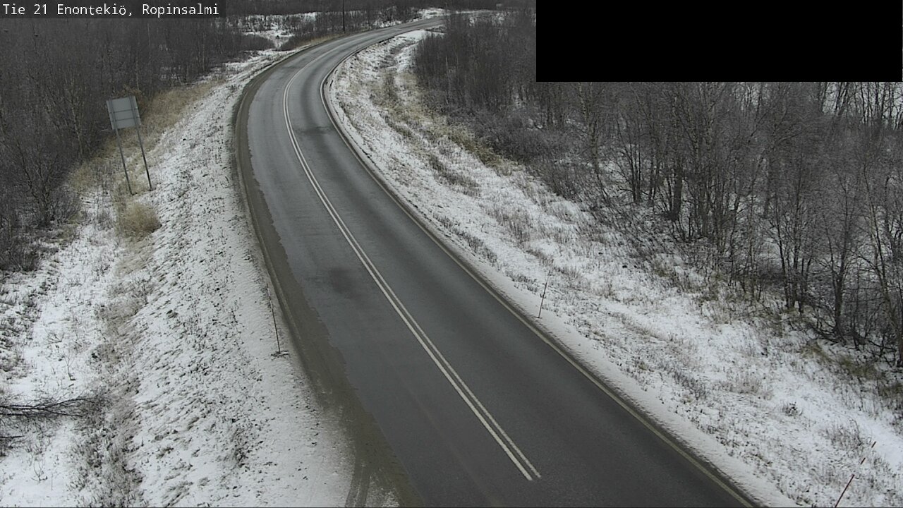 Kelikamerat Kuva Tie 21 Enontekiö, Ropinsalmi, Enontekiö, Lappi