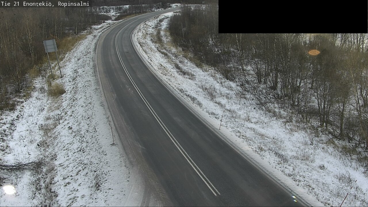 Kelikamerat Kuva Tie 21 Enontekiö, Ropinsalmi, Enontekiö, Lappi