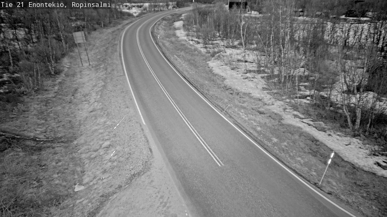 Kelikamerat Kuva Tie 21 Enontekiö, Ropinsalmi, Enontekiö, Lappi