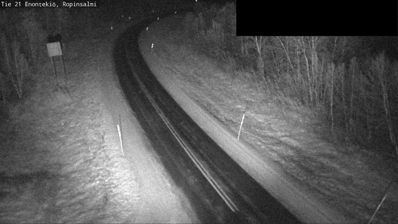 Kelikamerat Kuva Tie 21 Enontekiö, Ropinsalmi, Enontekiö, Lappi