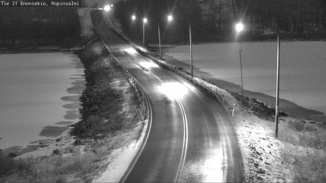 Kelikamerat Kuva Tie 21 Enontekiö, Ropinsalmi, Enontekiö, Lappi