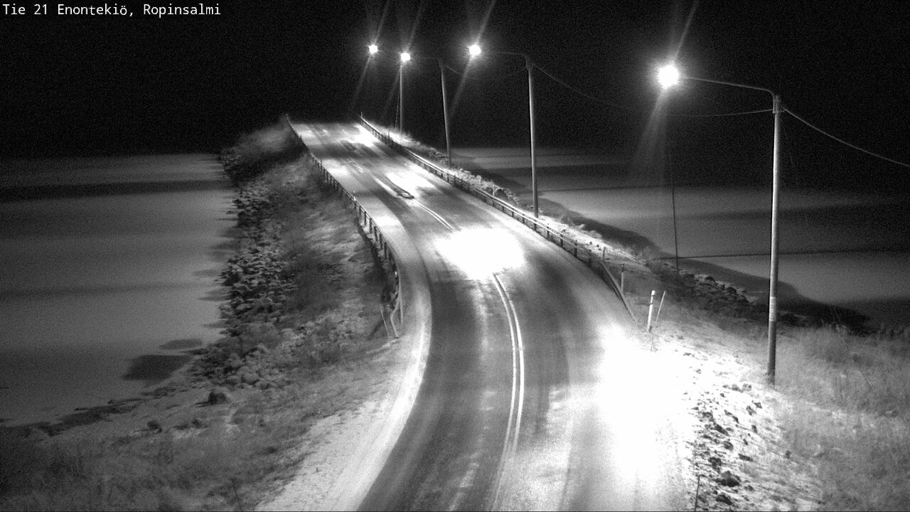 Kelikamerat Kuva Tie 21 Enontekiö, Ropinsalmi, Enontekiö, Lappi