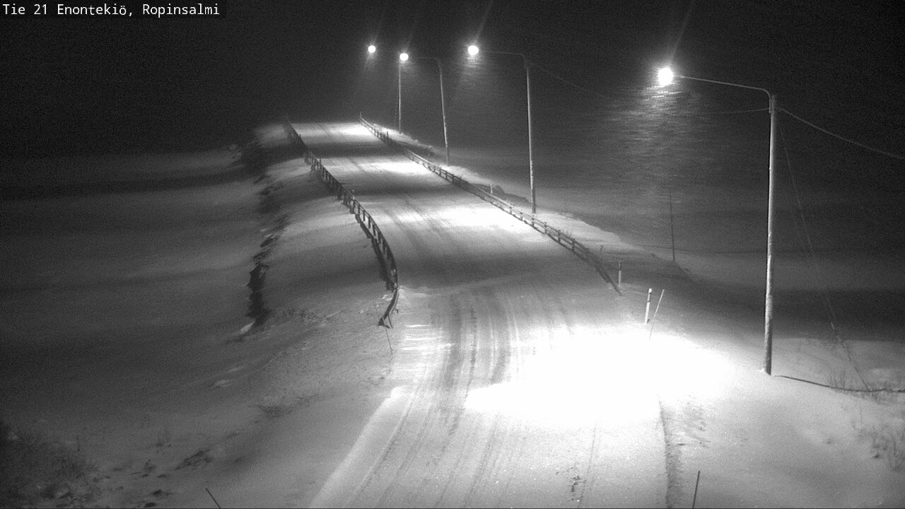 Kelikamerat Kuva Tie 21 Enontekiö, Ropinsalmi, Enontekiö, Lappi