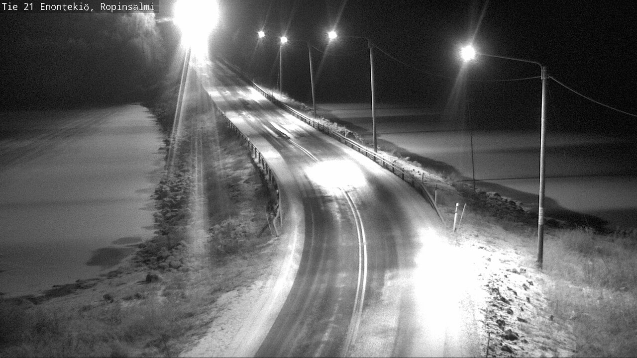 Kelikamerat Kuva Tie 21 Enontekiö, Ropinsalmi, Enontekiö, Lappi